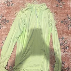 light green athletic jacket/ size: small